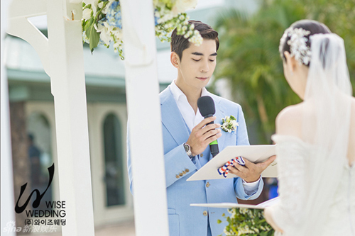 Ngắm hình ảnh đám cưới đẹp như mơ của tài tử quot;Vì sao đưa anh tớiquot; - 1
