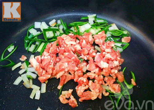 Rau má nấu thịt bằm ngọt ngon - 3