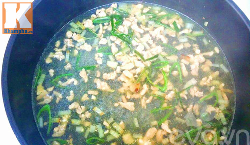 Rau má nấu thịt bằm ngọt ngon - 5