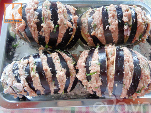 Cà tím nhồi thịt ngon cơm ngày mát trời - 5