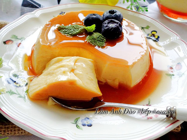 Tuyệt chiêu làm bánh flan thơm ngon mịn màng không tì vết