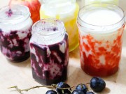 Bếp Eva - Cách làm sữa chua uống vị hoa quả mát lạnh ngày hè