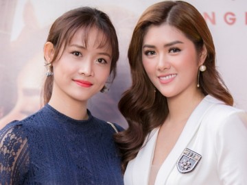 Trương Mỹ Nhân, Milan Phạm và dàn sao The Face gợi cảm đến chúc mừng HH Huỳnh Tiên