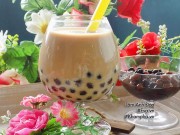 Bếp Eva - Mẹ ra tay vài phút có ngay trà sữa trân châu làm từ bột sắn dây mát lịm ngày hè