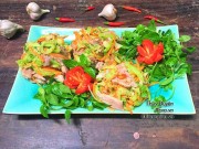 Bếp Eva - Nộm lưỡi heo dọc mùng tươi ngon, ăn giòn sần sật