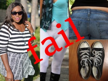 5 lỗi thời trang kinh khủng tàn phá hình ảnh của phụ nữ ở mọi độ tuổi