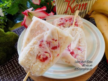 Cách làm kem chuối sữa chua vừa ngon vừa rẻ