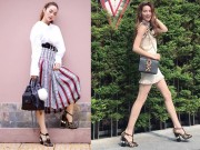 Thời trang - Cạch mặt nhau nhưng Hà Hồ, Minh Hằng, Lệ Quyên vẫn đi giày giống hệt nhau