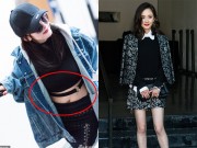 Làm đẹp - Dương Mịch vô tình để lộ vòng eo chảy nhão, ngấn mỡ khi không có photoshop