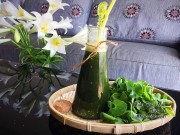 Bếp Eva - Sinh tố rau má nước dừa mát lạnh cho mùa hè