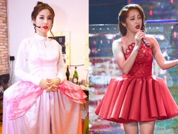 Những chiếc váy đứng thì mệt ngồi cũng không xong của sao Việt