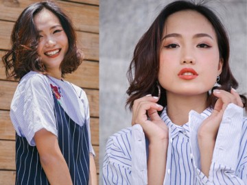 Chân ngắn không phải xoắn nhờ cách mix đồ kẻ siêu đẹp cho chiều cao trung bình