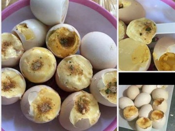 Sự thật về trứng ung bồi bổ sức khỏe được nhiều người săn lùng