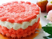 Bếp Eva - Tự tay làm bánh gato hoa hồng dành tặng mẹ yêu