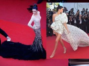 Thời trang - LHP Cannes 2017: Khoảnh khắc "bung lụa" đẹp xuất thần của Lý Nhã Kỳ và sao quốc tế