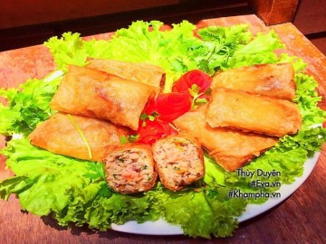 Bí quyết làm nem cua bể giòn ngon, cắn một miếng tan ngậy trong miệng