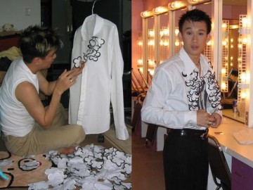 Sao Việt 24h qua: Đàm Vĩnh Hưng tiết lộ hình ảnh tự tay làm áo cho Dương Triệu Vũ
