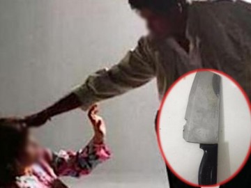 Vợ nổi cơn điên cầm dao dọa xiên chết khiến chồng vũ phu mặt cắt không một giọt máu