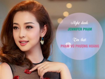 Nghệ danh nửa Tây nửa Ta, ít ai biết tên thật của sao Việt lại vô cùng ấn tượng