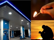 Clip Eva - Chàng trai cố tự tử bằng cách đốt cả trạm xăng