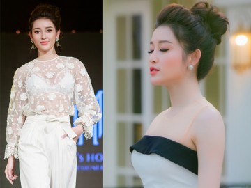 Á hậu Huyền My mặc áo xuyên thấu khoe nội y táo bạo