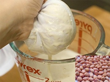 Tăng cân, đẹp da, mượt tóc nhờ đều đặn dùng nước uống đặc biệt từ củ lạc