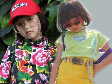 Cô bé 6 tuổi nổi tiếng khắp châu Á nhờ sở thích mặc không giống ai