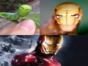 Nhà đẹp - Ngỡ ngàng trước loài sâu bướm "hóa trang" giống hệt siêu anh hùng