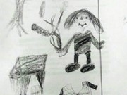 Tin tức - Bức vẽ nguệch ngoạc của bé gái 10 tuổi vạch trần tội ác không thể dung thứ của chú ruột