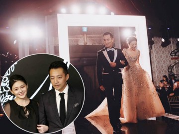 Mang tiếng cướp bồ An Dĩ Hiên nhưng Từ Hy Viên vẫn cùng chồng tới đám cưới bạn thân