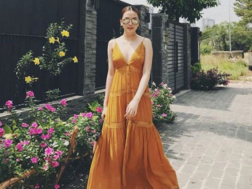 Học sao Việt cách mặc váy maxi đẹp khiến mọi chàng trai ngơ ngẩn quên lối về