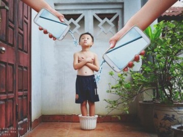 Khi con người nhốt mình trong thế giới smartphone, biến vui, buồn, giận, ghét trở thành ảo ảnh