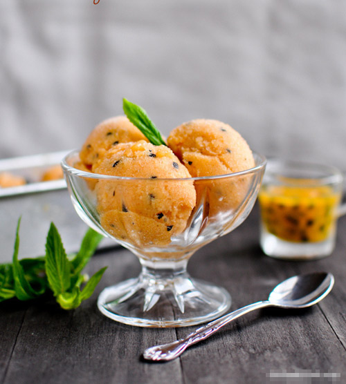 Hè mát với kem chanh leo và cam - 1