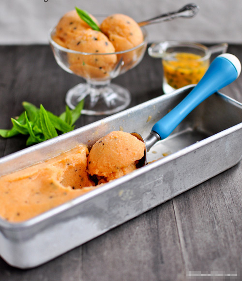 Hè mát với kem chanh leo và cam - 2