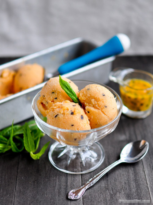 Hè mát với kem chanh leo và cam - 3