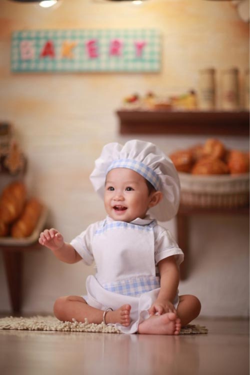 Siêu mẫu nhí: Bé Jin Soo ngọt ngào như kẹo - 4