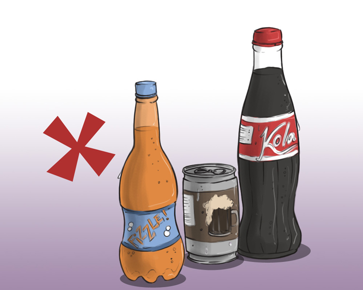Tránh đồ uống kích thích: Nước soda hay các loại đồ uống lạnh có chất kích thích sẽ làm cho tình trạng ho thêm nặng nề.

