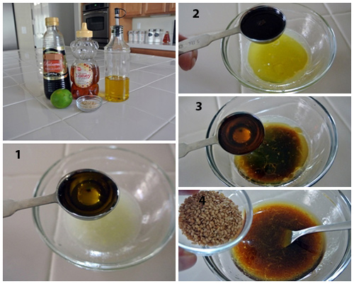 Salad gà dâu tây - 2