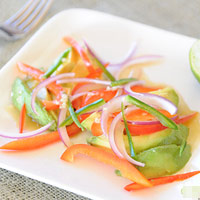 Salad gà dâu tây - 8