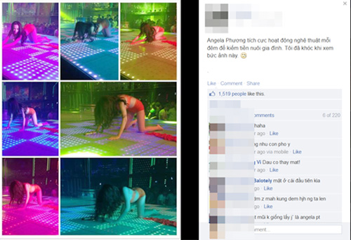 Phương Trinh #039;hứng đá#039; vì xõa ở Hải Phòng - 1