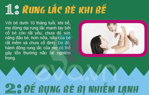 Sai lầm của mẹ khiến bé dễ ốm yếu - 2