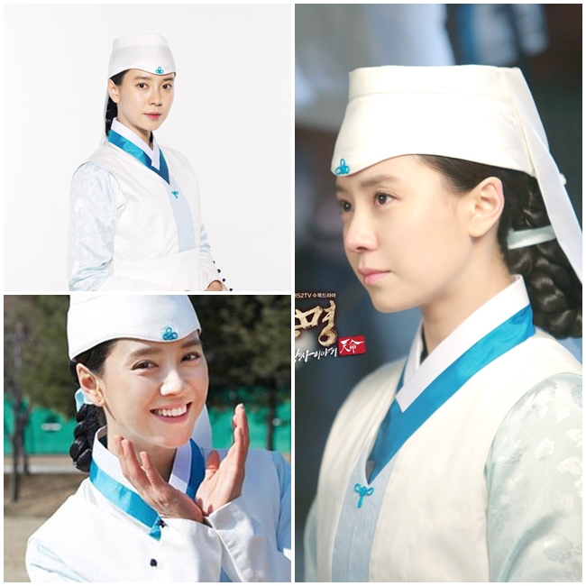 Song Ji Hyo xinh đẹp với tạo hình thầy thuốc. Đôi mắt mở to cuốn hút, ngũ quan đẹp toàn diện rõ ràng, Song Ji Hyo xứng đáng là mỹ nhân cổ trang.


