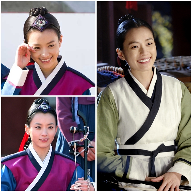 Nàng Han Hyo Joo nổi tiếng với phim cổ trang Dong Yi, cô vào vai một vị hoàng hậu có tài có đức. Nét đẹp hiền hậu, dịu dàng của Han Hyo Joo vô cùng thu hút và hấp dẫn.
