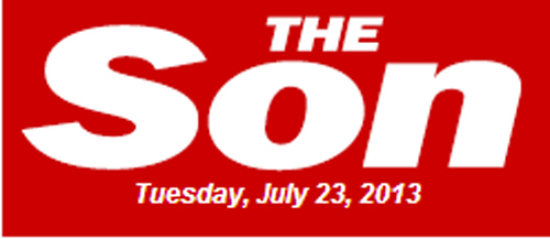 Tờ The Sun đổi thành The Son vì #039;em bé hoàng gia#039; - 2