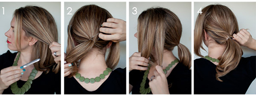 Muôn kiểu làm duyên với tóc đuôi gà của Sao - 15