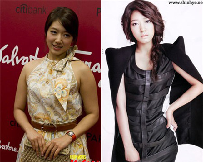 Để có được vẻ mi nhon, xinh xắn trong 'You are so handsome', diễn viên 9X Park Shin Hye đã phải khổ luyện nhiều để ép cân. Trước đó, cô từng bị chê là 'mợ' vì style váy áo già giặn, cố che eo bánh mỳ.
