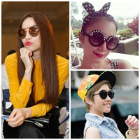 Sao Việt khẳng định độ 'sành' với kính tròn