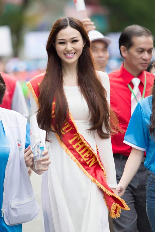 Khánh My đẹp đôi bên Nam vương người Việt toàn cầu - 5