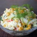 Bếp Eva - Salad giả cua thanh mát