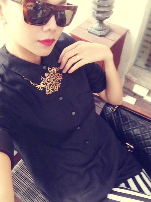 Soi  mẫu kính râm yêu thích của Thanh Hằng - 3